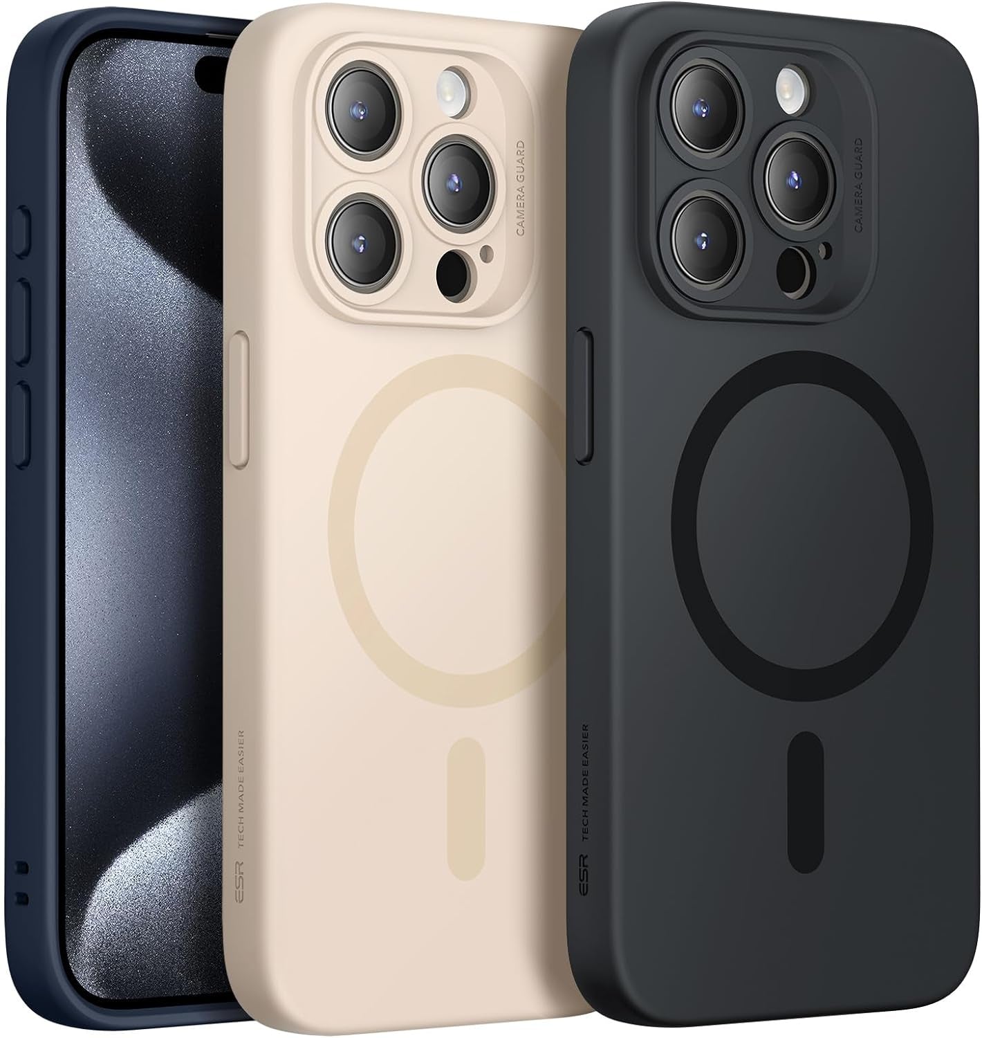 ESR Cloud Halolock MagSafe Case - For iPhone 15 Pro Max - mosaccessories